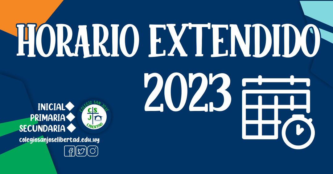 HORARIO EXTENDIDO 2023